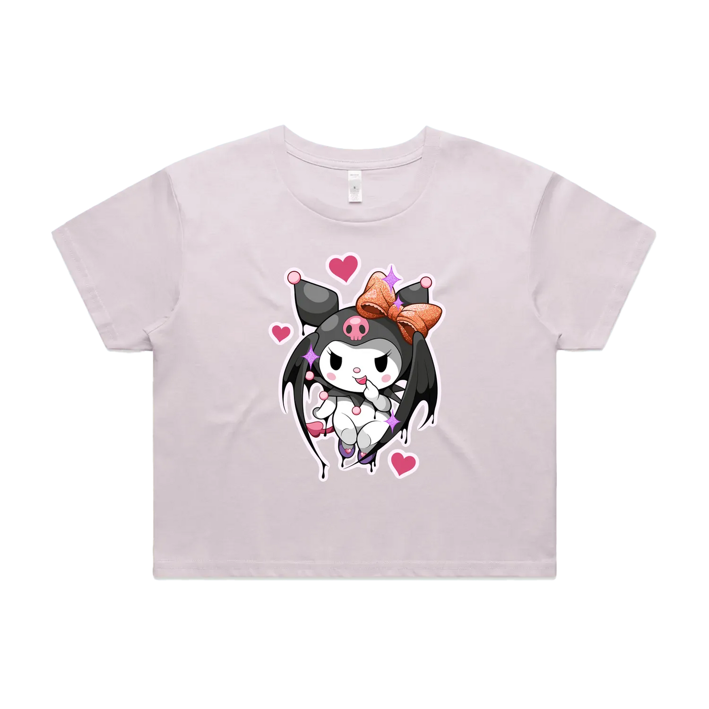 'Cheeky Devil' Crop Tee