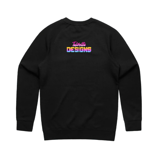 Sunset Gradient Dragon Crewneck